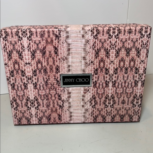 Jimmy Choo Other - Jimmy Choo Blush Snakeskin Pattern Box